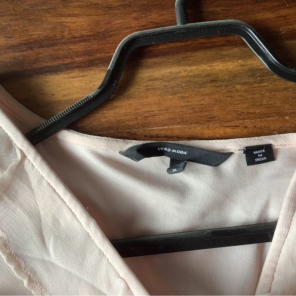 NWOT Vero Moda blush pink summer dress XL - Picture 3 of 3